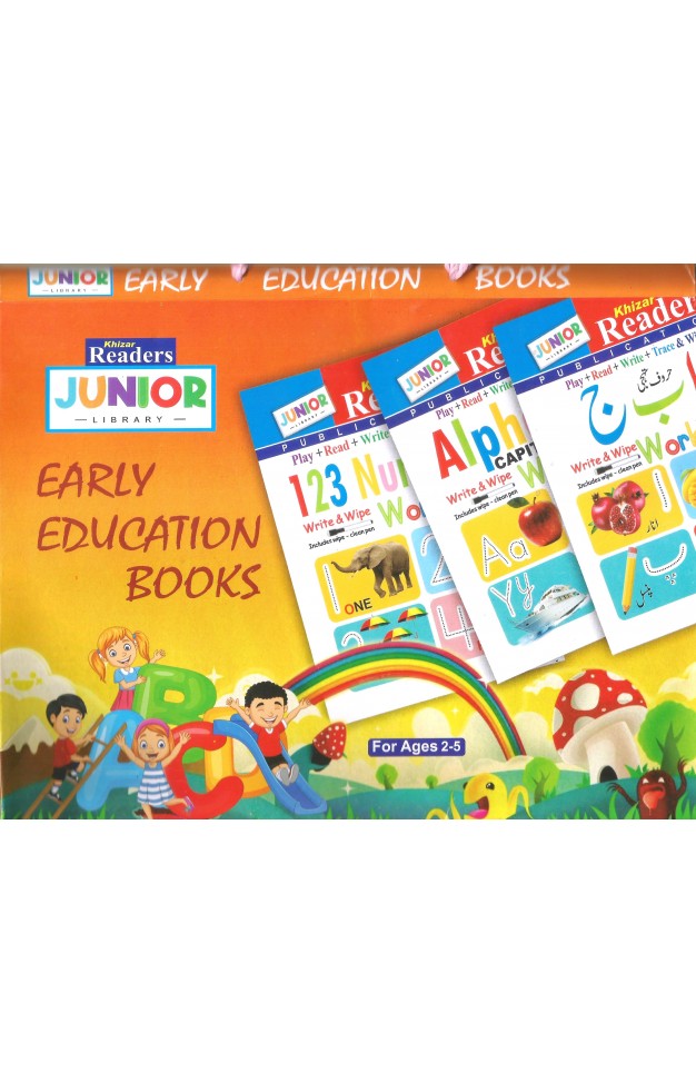 Early Education Books  Write and Wipes